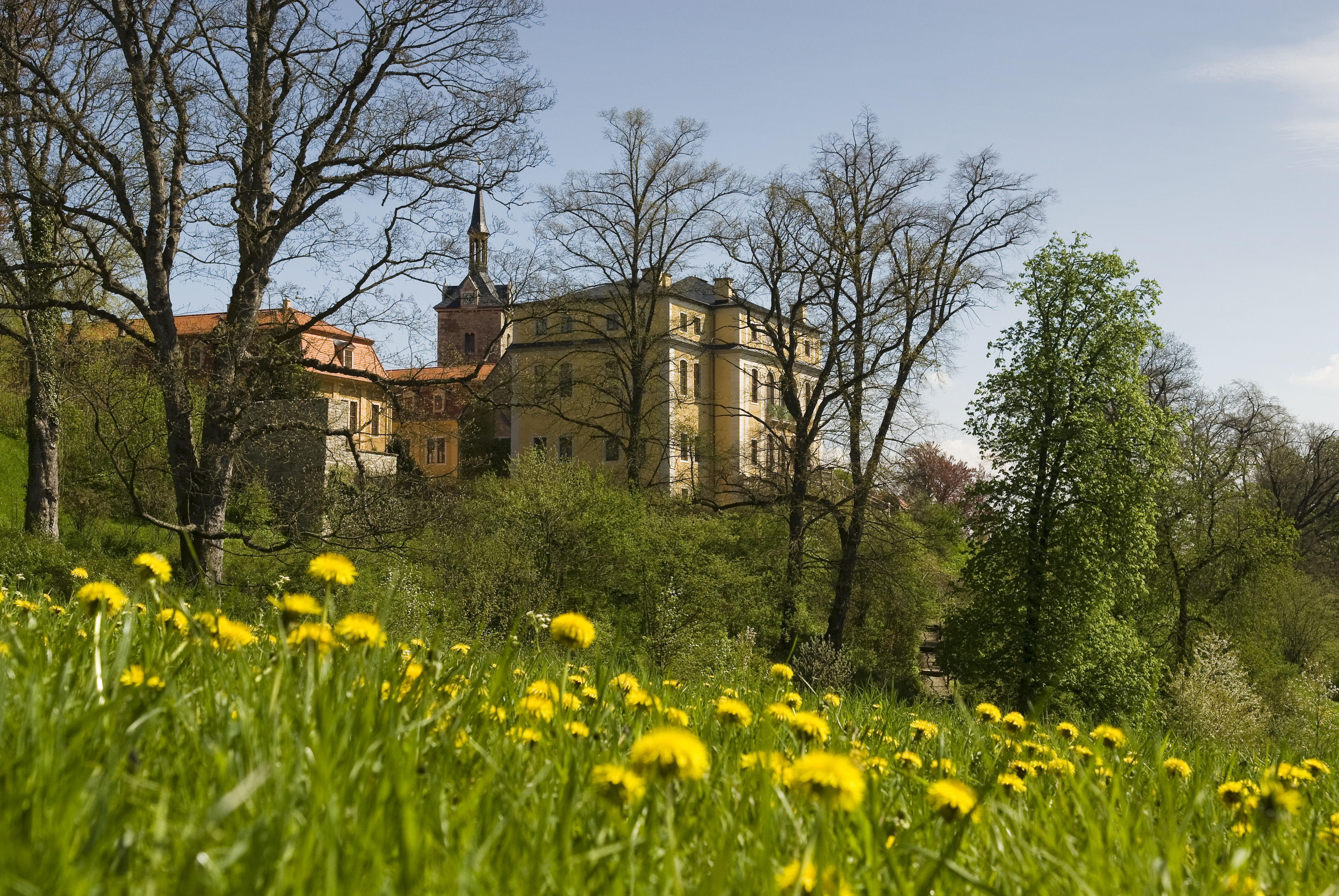 Schloss Ettersburg bei Weimar. Bild: Axel Clemens.
