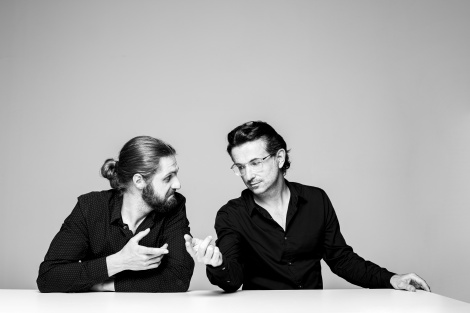Grandioses Lied-Duo: Der Bariton Konstatin Krimmel und der Pianist Daniel Heide. Bild: Guido Werner.