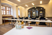 Balkensaal im Alten Schloss.